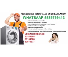 reparacion de lavadoras y refrigeradores en naucalpan