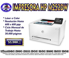 IMPRESORA LASER A COLOR HP M252DW