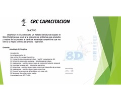 Curso 8D CRC-Centro de capacitacion