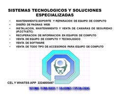 REPARACION DE COMPUTADORAS TODAS LAS MARCAS