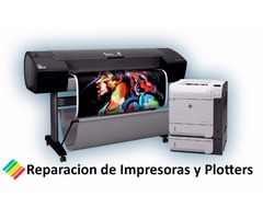 Reparación de plotters y impresoras