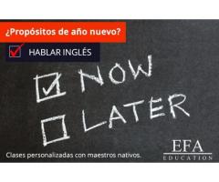 Propósito de año: Aprender inglés con extranjeros