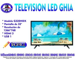 TV GHIA LED DE 32"