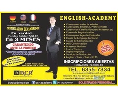 Curso intensivo de inglés profesional por maestros nativos