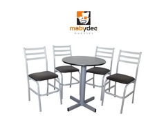 Sillas y mesa para restaurante mobiliario en venta para negocios