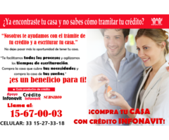 Gestion y Tramite  Escrituras de credito Infonavit