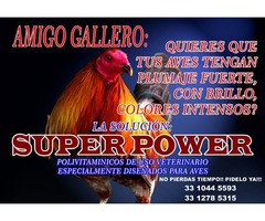 SUPERPOWER VITAMINAS PARA AVES