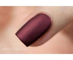 Velvet Matte Top Coat 1100-7 para Salones de Uñas