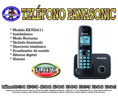 TELEFONO PANASONIC INALAMBRICO KX-TG4111