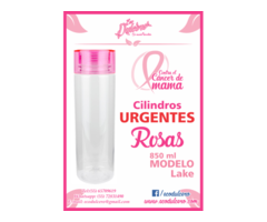 Cilindros Publicitarios Rosas Eventos Cáncer de Mama