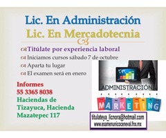 TITULATE POR EXPERIENCIA LABORAL