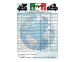 COMPRESOR DE PISTÓN DE 3 HP MONTADO EN TANQUE DE 235 LITROS VERTICAL