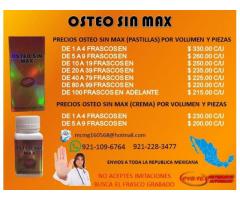 OSTEO SIN MAX EL ORIGINAL!! DISTRIBUIDOR AUTORIZADO PYR TEX